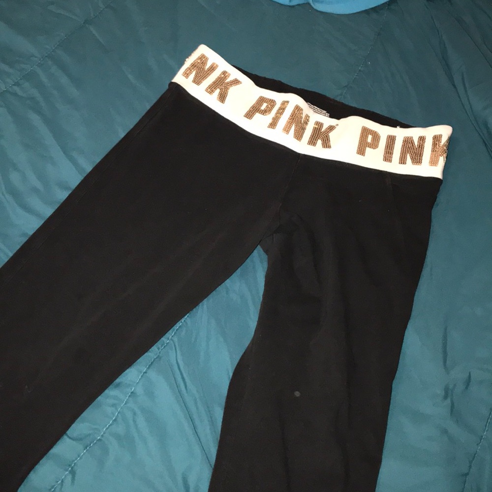 PINK BRAND BLACK LEGGINGS